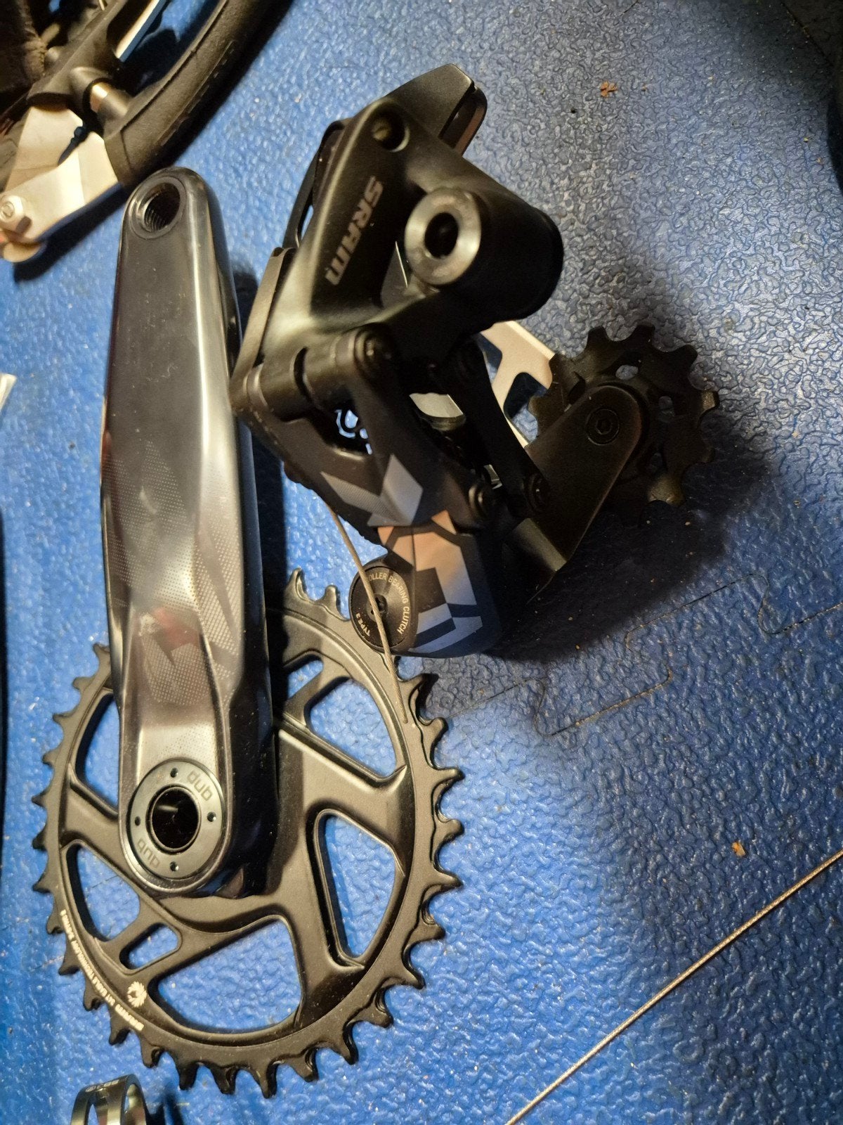 Sram X01 12 speed shifter en Sram Eagle Crankset 34 - 175, Nieuw, Ophalen of Verzenden, SRAM, Derailleur of Ketting