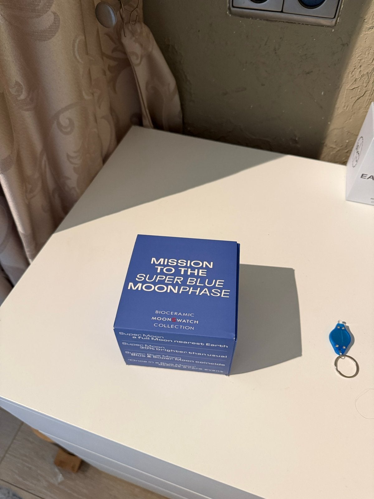 Swatch Omega Mission to the Super Blue Moonphase, Kunststof, Polshorloge, Nieuw, Ophalen of Verzenden