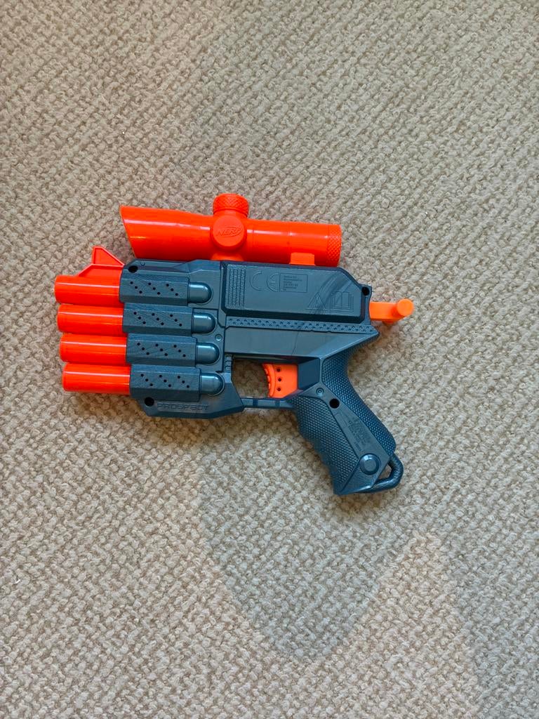 Nerf Prospect speelgoedpistool, Ophalen, Gebruikt, Jongen of Meisje