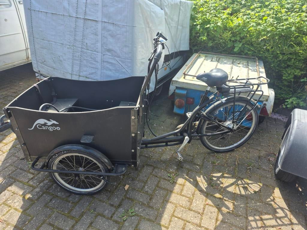 Bakfiets opknapper, Ophalen, Gebruikt, 4 kinderen of meer