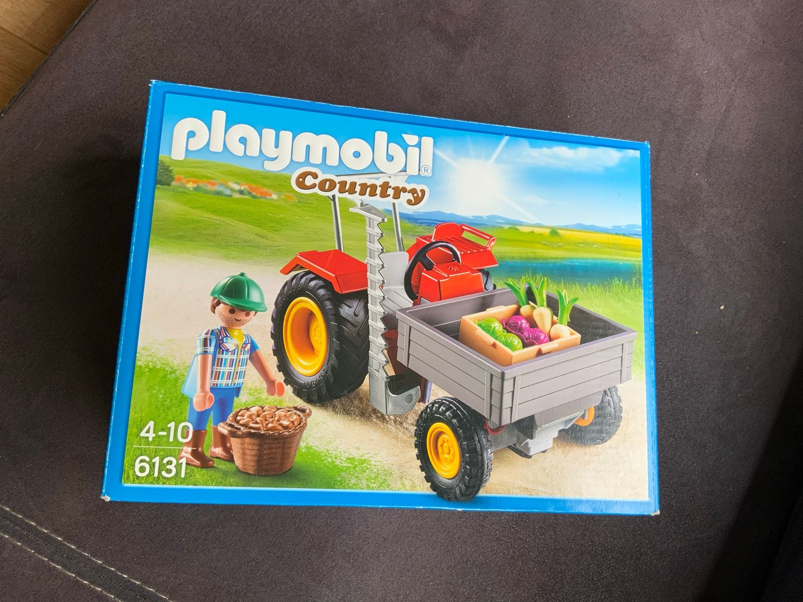 Playmobil Country Tractor met aanhanger (set 6131), Complete set, Voertuig, Ophalen of Verzenden, Zo goed als nieuw
