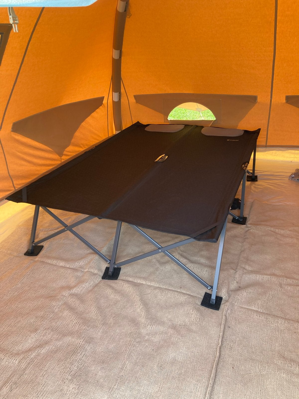 Outwell Posadas Foldaway bed double, Ophalen, Zo goed als nieuw