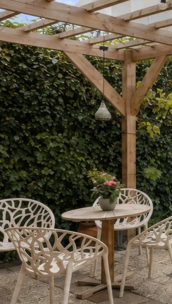 Acacia Tuintafeltje - Rond - 70,5D x 70,5B x 71,5H cm, Tuin en Terras, Tuintafels, Ophalen