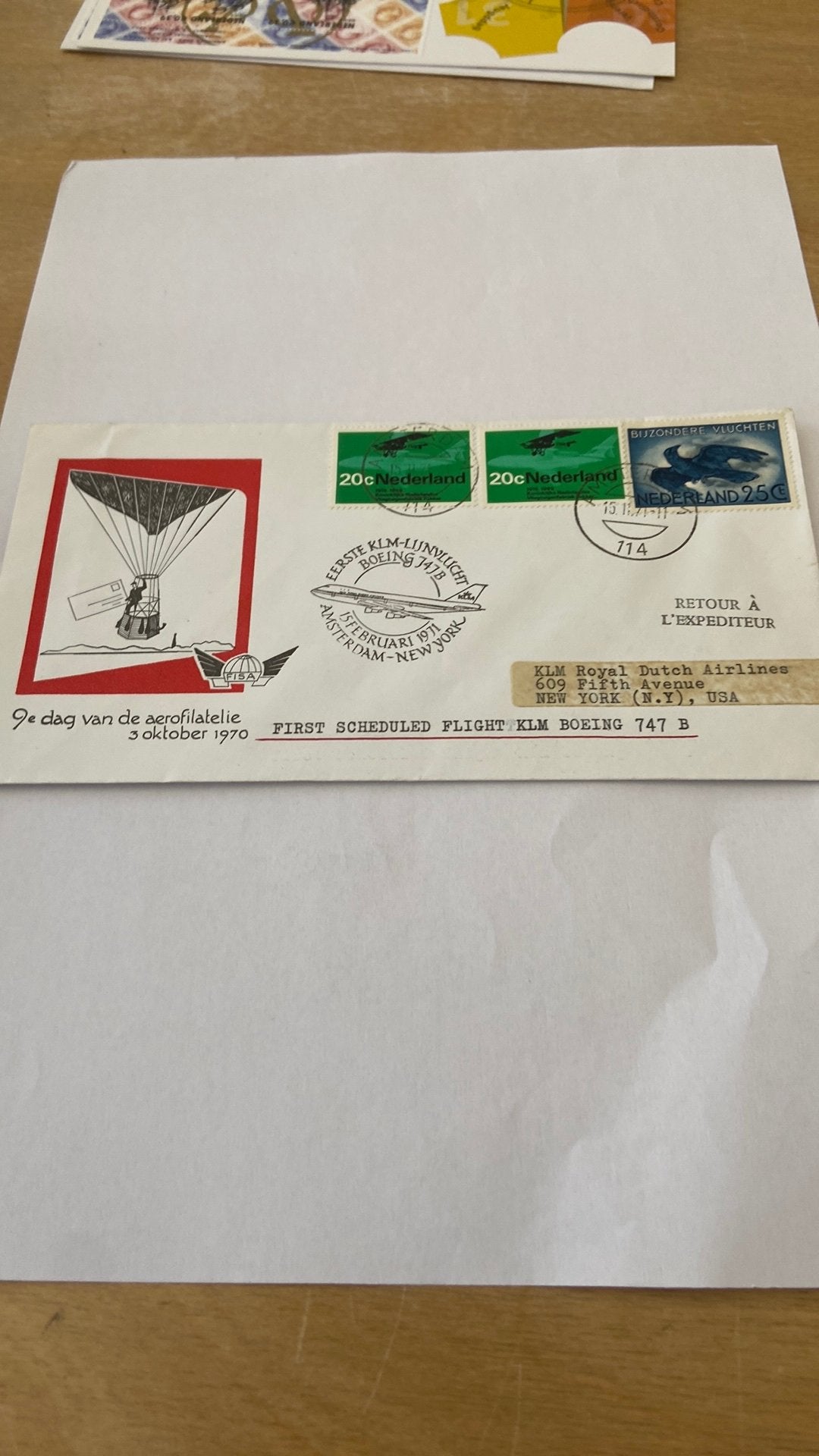 Nederland, Ophalen of Verzenden, Envelop