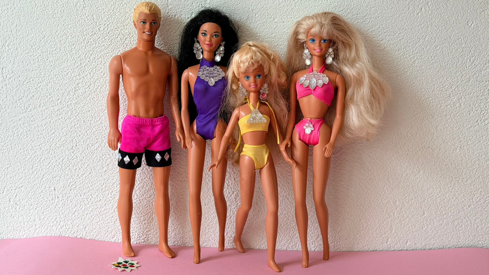 Barbie SUN JEWEL Mattel, Ophalen of Verzenden, Zo goed als nieuw, Pop