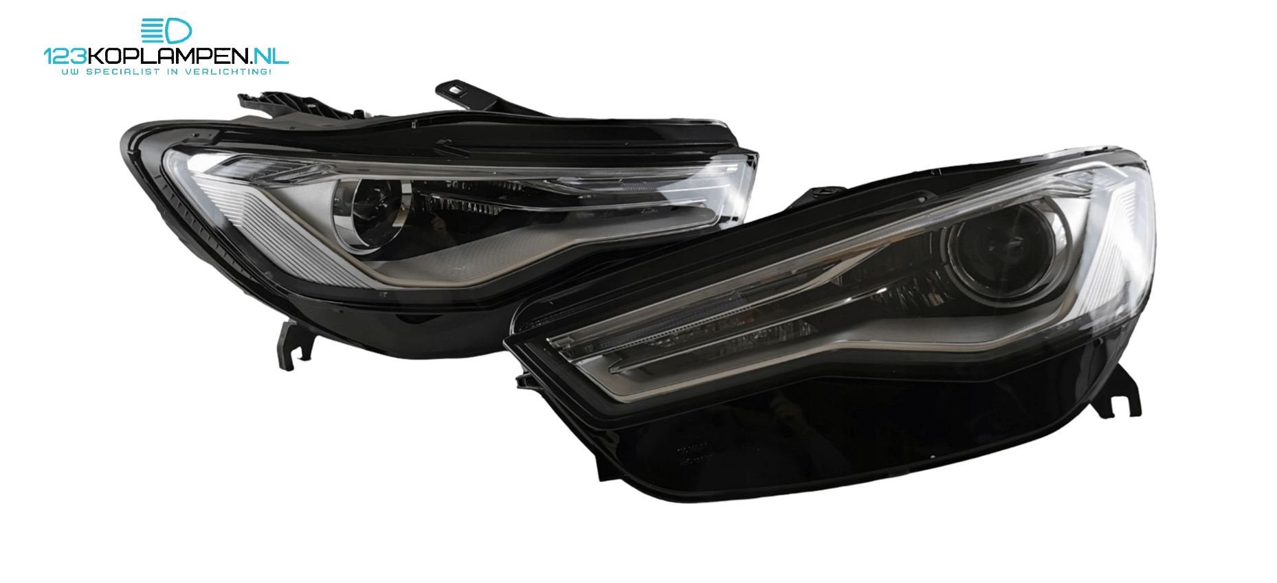 Audi A6 C7 facelift Xenon koplamp koplampen links rechts, Ophalen, Gebruikt, -, -