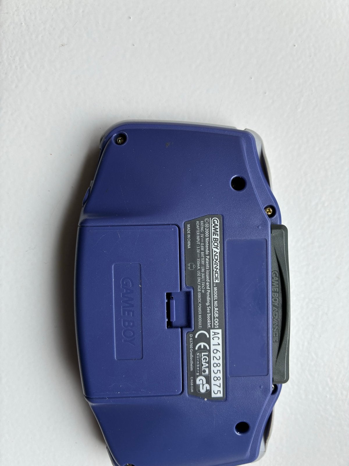 Game Boy Advance - Paars (Werkt perfect!) ophalen!, Ophalen, Zo goed als nieuw, Game Boy Advance