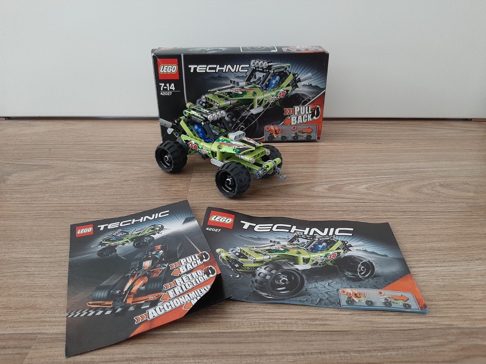 Lego Technic 42027 Woestijnracer, Ophalen, Compleet, Lego, Zo goed als nieuw