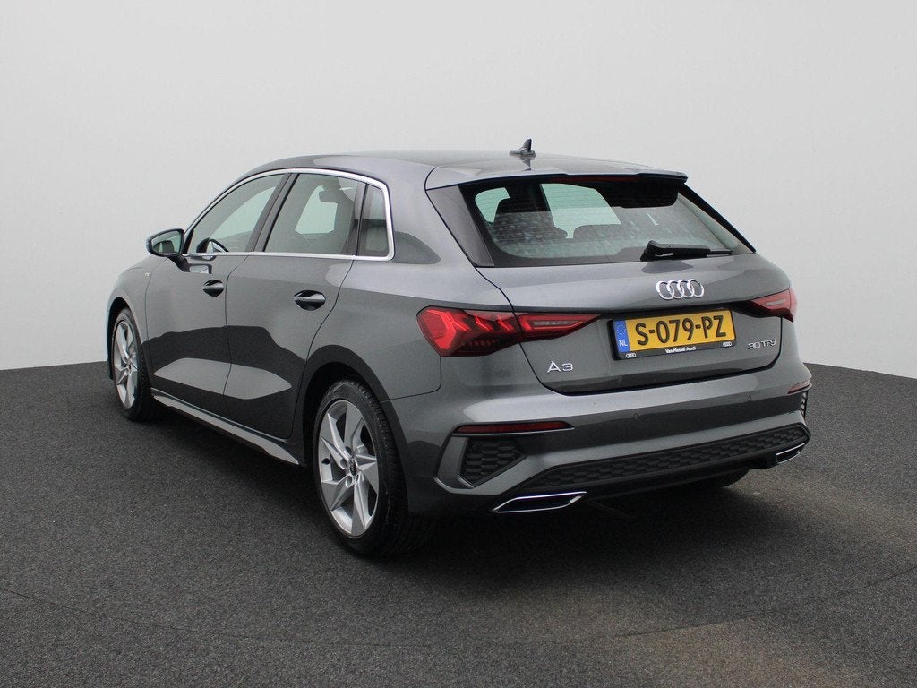 Audi A3 Sportback 30 TFSI S edition 110 PK | S-line | Automa, Auto's, Audi, 12 maanden, Gebruikt, Leder en Stof, Origineel Nederlands