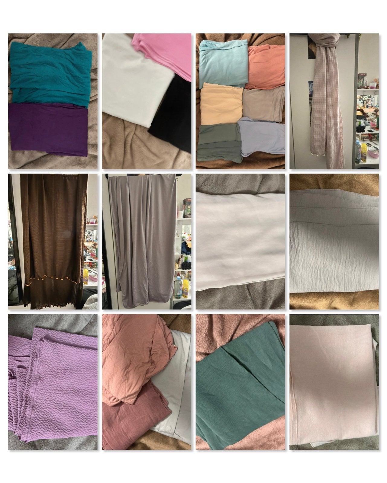 Diverse Hijabs - Verschillende kleuren en stijlen, Kleding | Dames, Badmode en Zwemkleding, Ophalen of Verzenden, Gedragen, Blauw