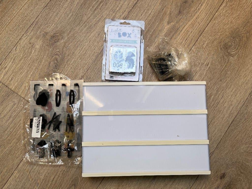 Letterbox, Tekstbord, Ophalen, Gebruikt