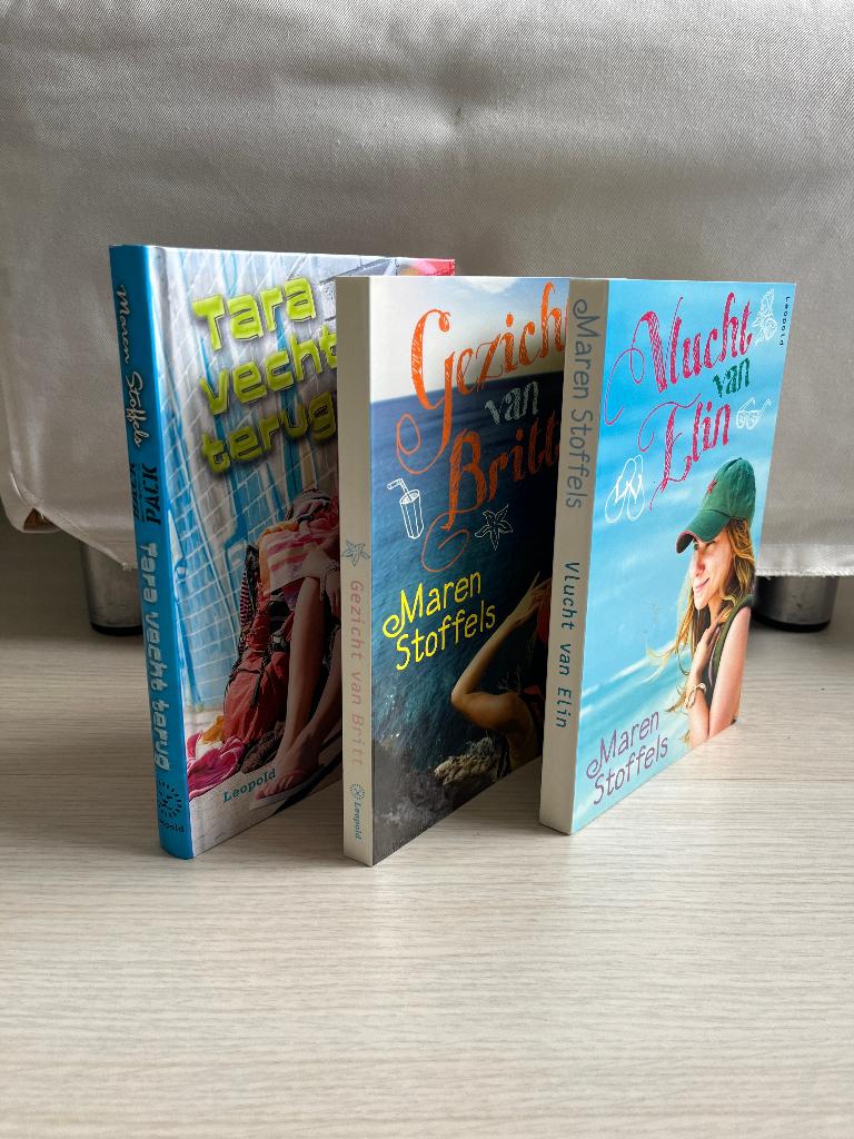 Backpack driedelige boekenreeks, Maren Stoffels, Verzenden, Zo goed als nieuw