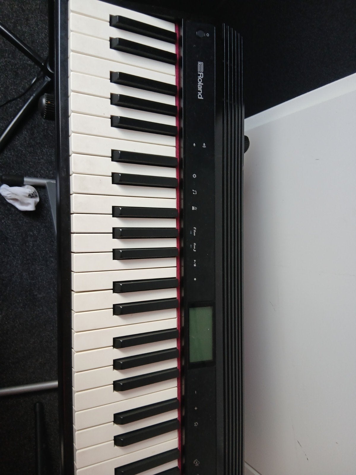 roland piano, Zwart, Digitaal, Ophalen of Verzenden, Zo goed als nieuw