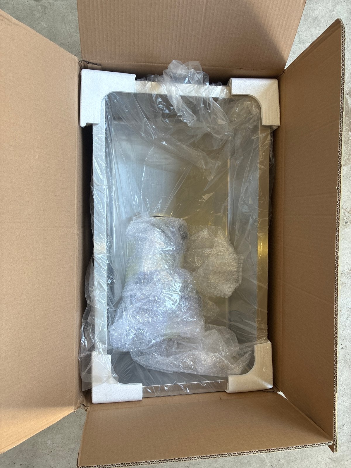 Lomazoo Capri RVS Spoelbak 70x40 cm - Nieuw in doos, Ophalen, Overige typen, Metaal, Overige merken
