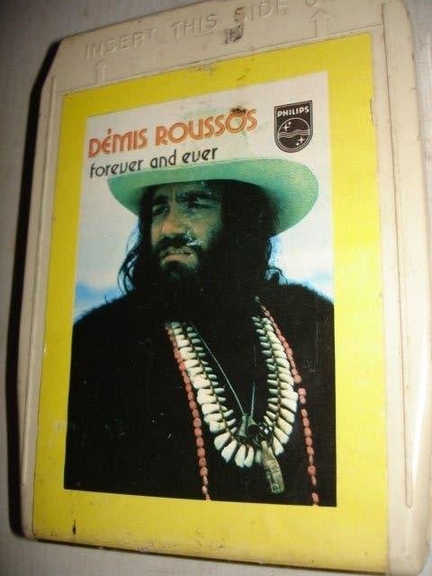Demis Roussos- Forever and Ever- PHILIPS- 8-TRACK MC, Cd's en Dvd's, Cassettebandjes, Verzenden, Gebruikt, 1 bandje