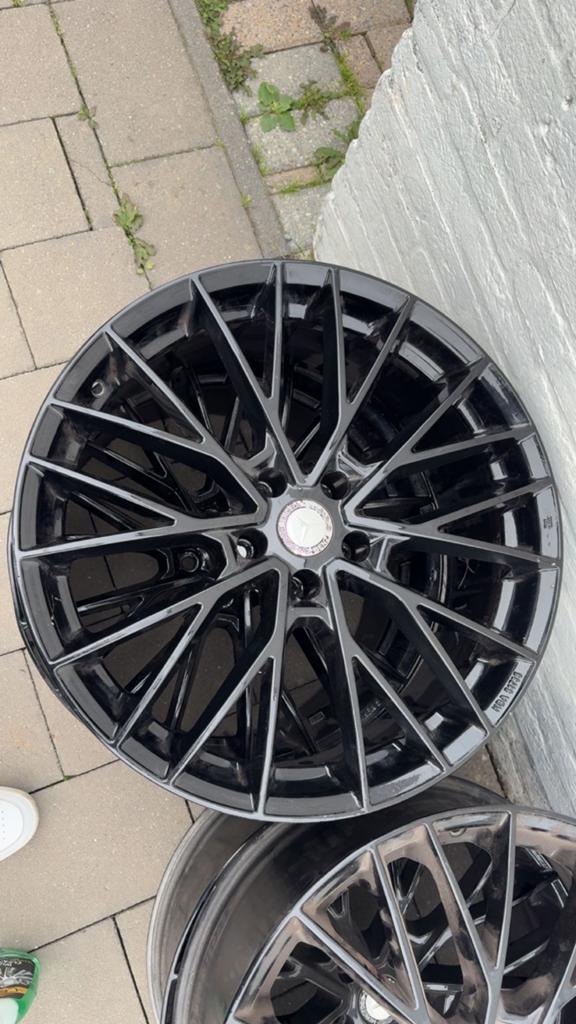 20 inch 5x112 Breedset met banden voor C/E/S Klasse, Auto diversen, Ophalen of Verzenden, Gebruikt