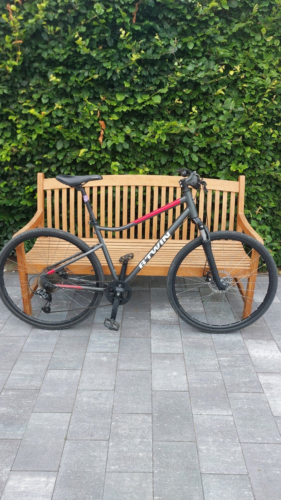 Btwin-riverside hybrid fiets., Ophalen of Verzenden