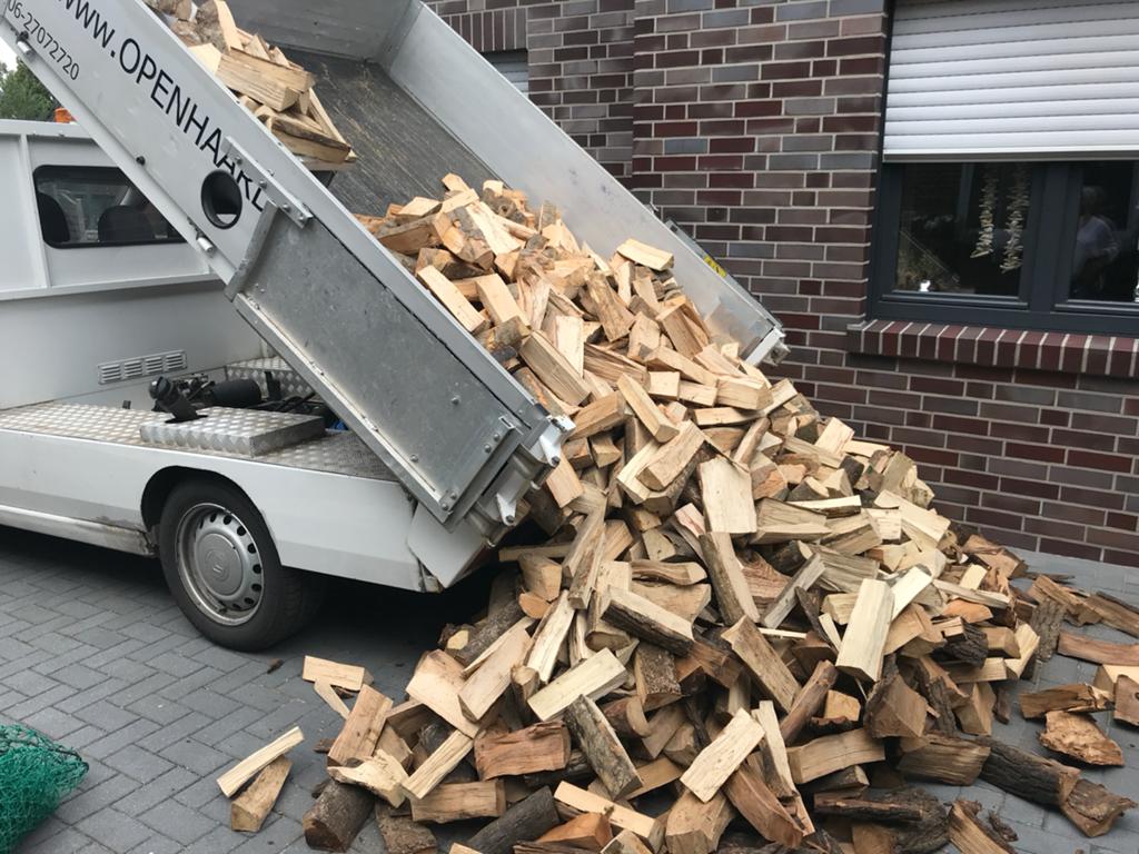 Ovengedroogd Openhaardhout - Direct Stookklaar, 3 tot 6 m³, Ophalen, Overige houtsoorten, Blokken