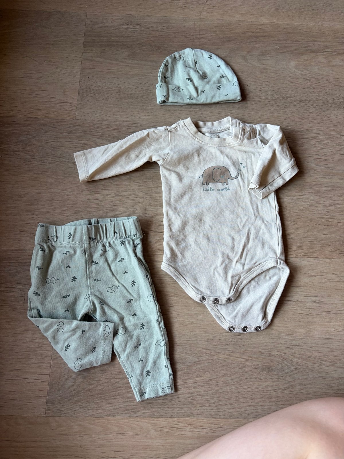 Romper setje maat 50 Zeeman, Ophalen of Verzenden, Zo goed als nieuw, Jongetje of Meisje, Setje