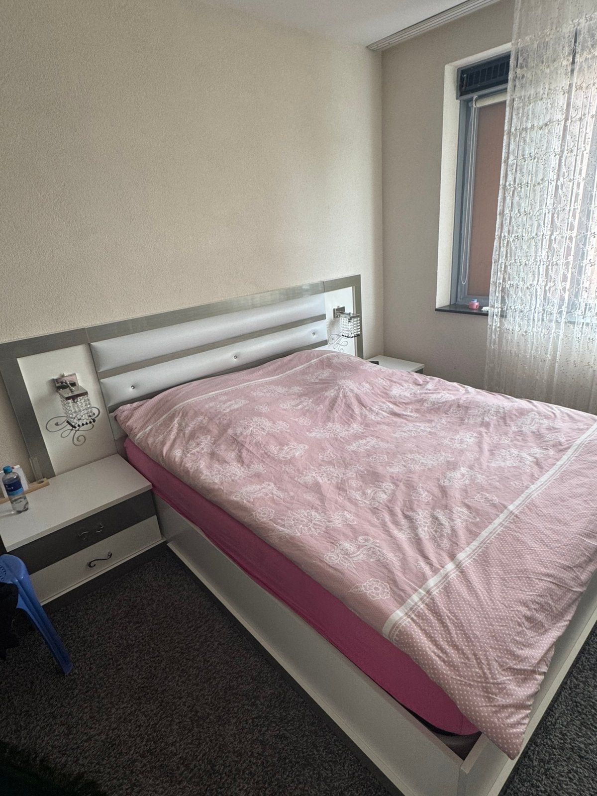 Bed en kasten set, Huis en Inrichting, Slaapkamer | Complete slaapkamers, Ophalen, Zo goed als nieuw, Tweepersoons