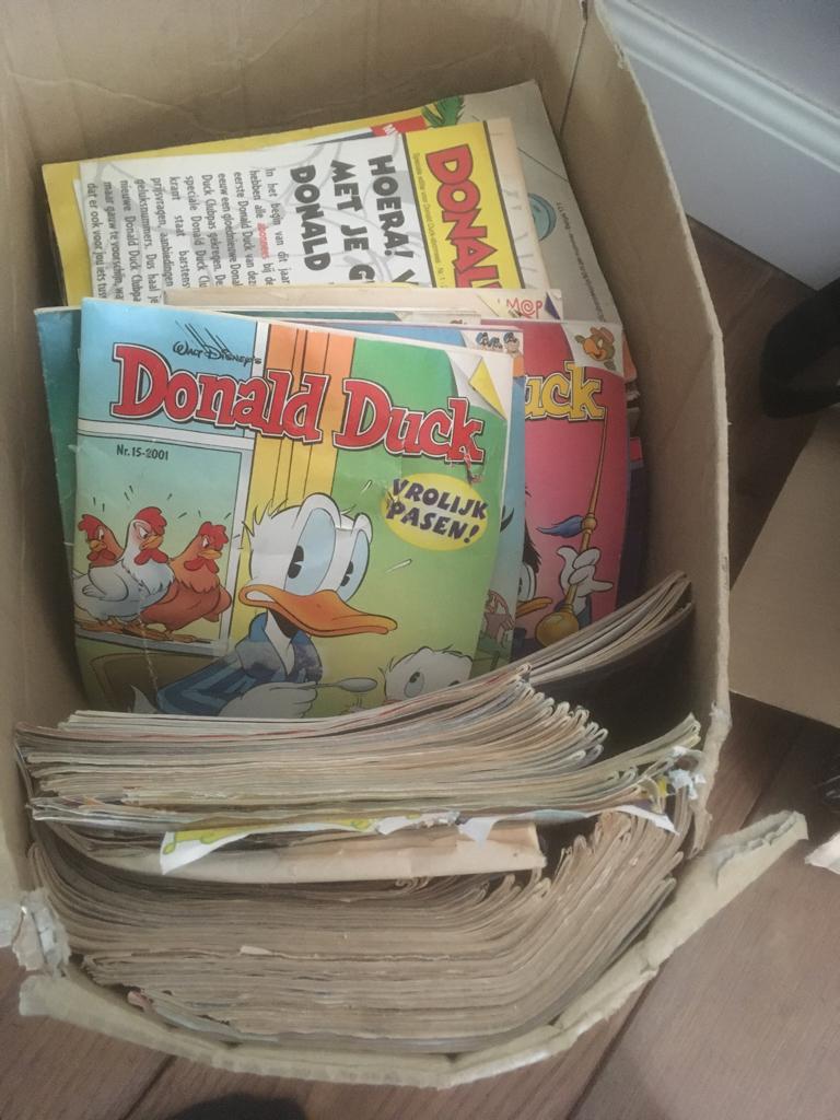 Oude Donald Duck weekbladen, Donald Duck, Meerdere stripboeken, Ophalen, Gelezen