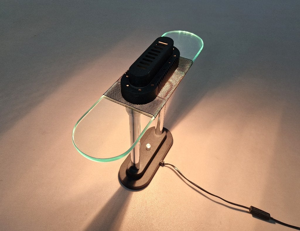 Penta | Robert Sonneman | Postmodern Bureaulamp, Metaal, Gebruikt, -, Overige fittingen