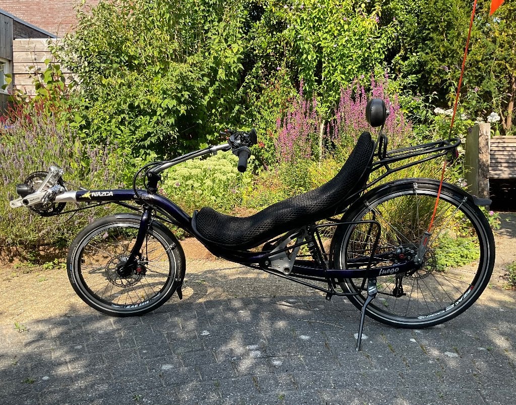 Nazca Fuego ligfiets, Schijfrem, Ophalen, Overige merken, Zo goed als nieuw