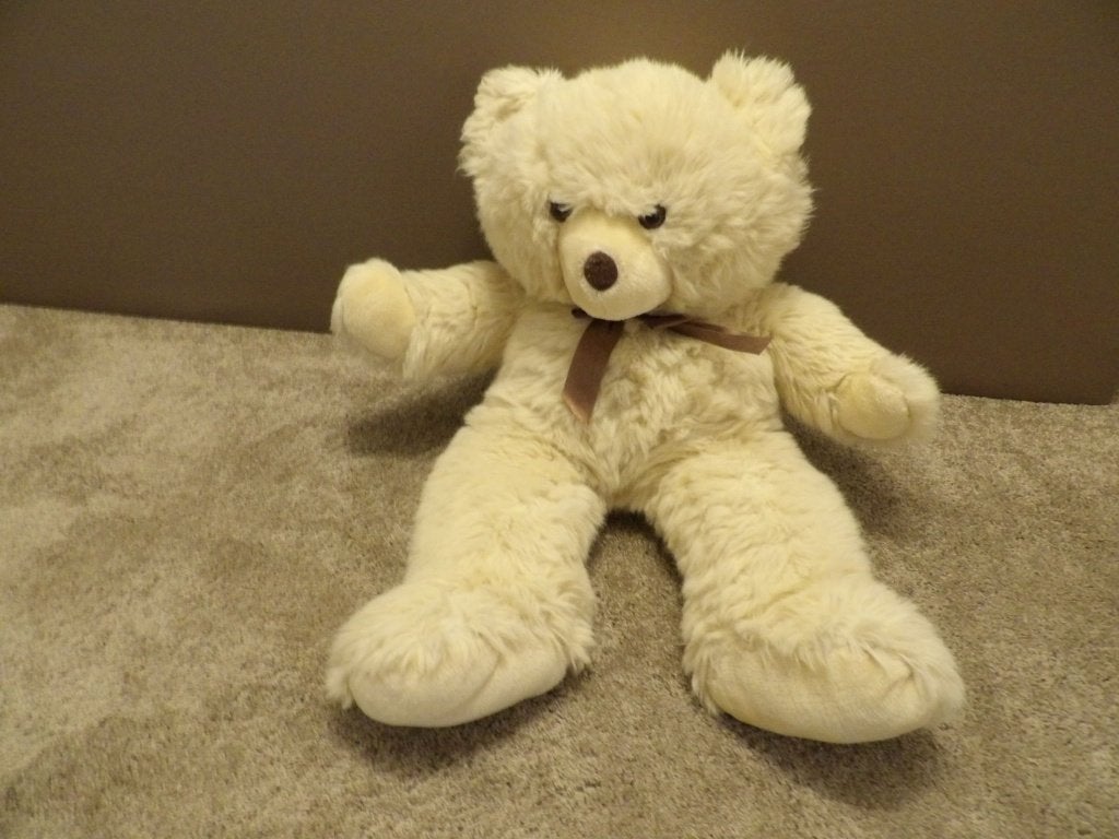 NIEUW 1 zachte maar beetje wilde knuffelbeer 85 cm, Ophalen of Verzenden, Nieuw, Beer