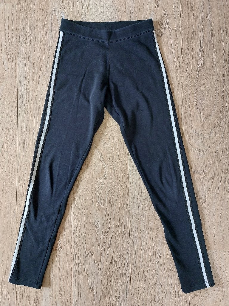 Zwarte gevoerde legging maat 176 C&A, Broek, Meisje, C & A, Ophalen of Verzenden