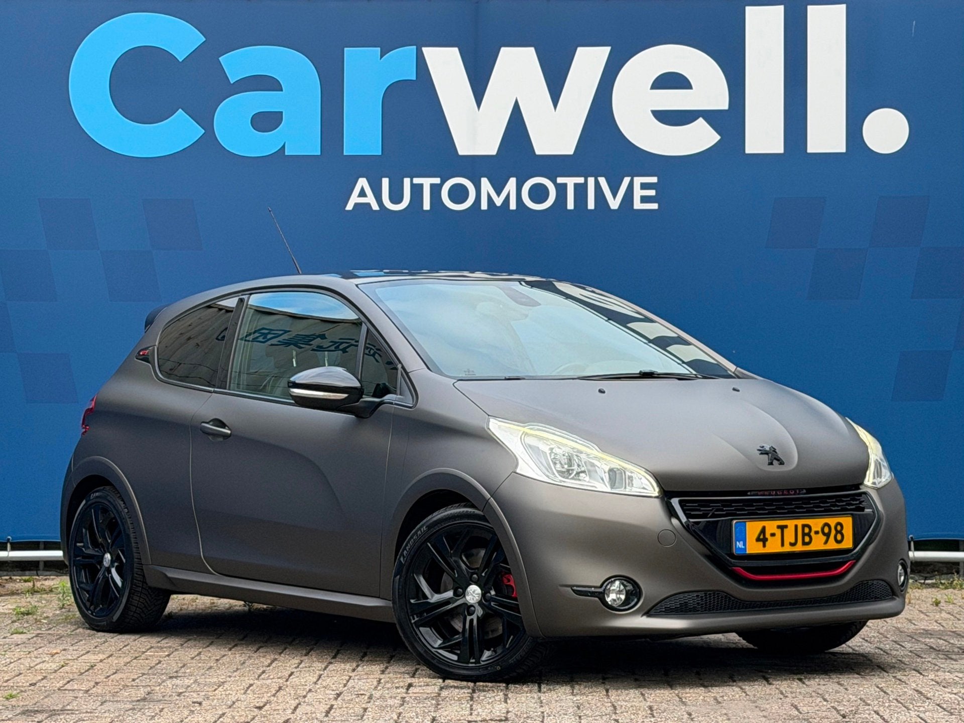 Peugeot 208 1.6 THP GTi|6Bak 200PK|1e Eigenaar|Stoelvw|Leder, Auto's, Voorwielaandrijving, Euro 5, Gebruikt, Zwart
