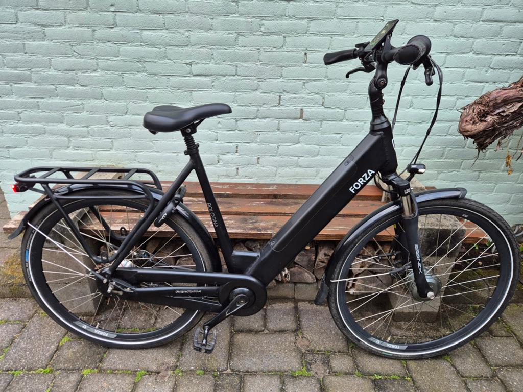 Nette ebike dames Forza Bologna km 3450 Bouwjaar 2021, Fietsen en Brommers, Overige merken, Ophalen of Verzenden, Zo goed als nieuw