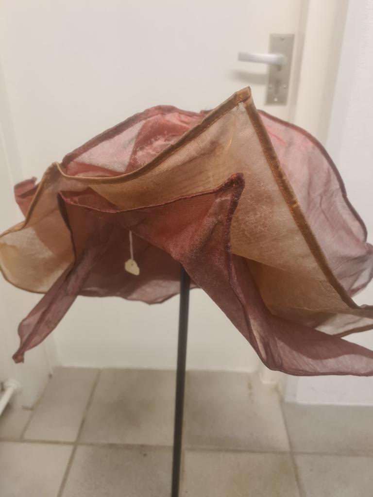 Grote Transparante hoed, Kleding | Dames, Hoeden en Petten, Ophalen, Zo goed als nieuw, One size fits all