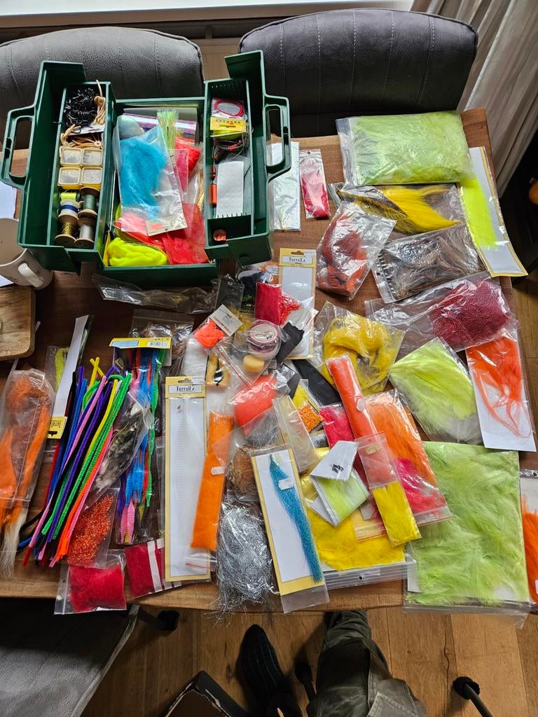 Bind materiaal voor het vliegvissen/streamers, Watersport en Boten, Hengelsport | Vliegvissen, Ophalen of Verzenden, Nieuw, Overige typen