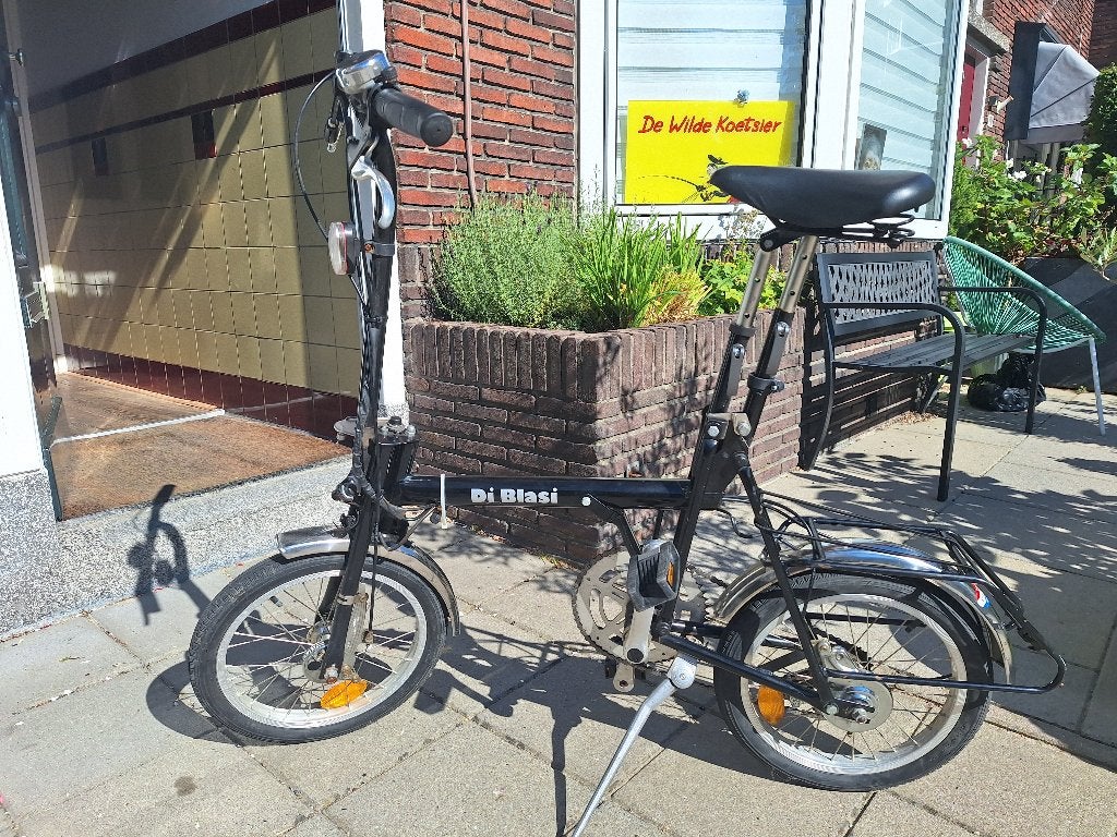 Twee Di Blasi Opvouwbare Fietsen - Compact en Handig, Fietsen en Brommers, Fietsen | Vouwfietsen, Gebruikt, 16 tot 18 inch, Versnellingen