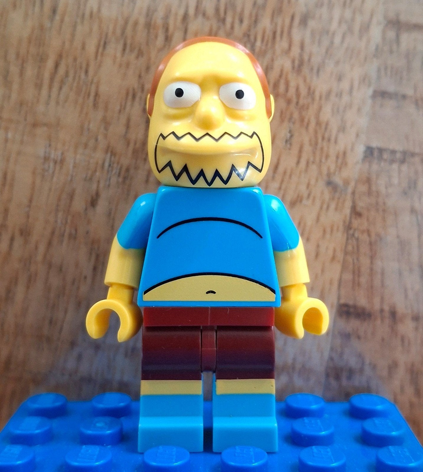 LEGO The Simpsons Comic Book Guy Minifiguur 71009-7, Ophalen of Verzenden, Zo goed als nieuw