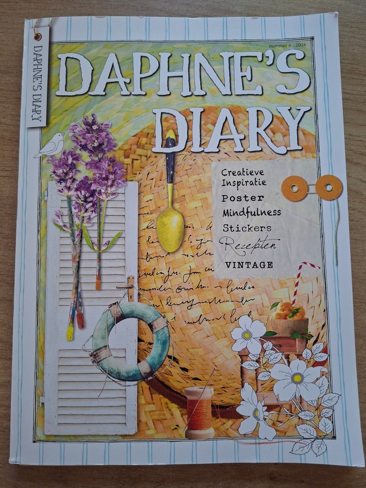 Daphne's Diary nummer 6 - 2026: Creatieve Inspiratie, Ophalen of Verzenden, Nieuw, Overige typen