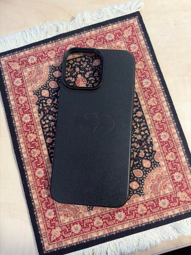 iPhone 16 Pro Max Hoesjes - Diverse Stijlen, Zwart, Ophalen of Verzenden, Zo goed als nieuw, Rechthoekig