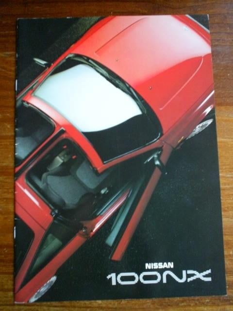 Nissan 100 NX [ 1990 en of 1992 ], Verzenden, Zo goed als nieuw, Nissan