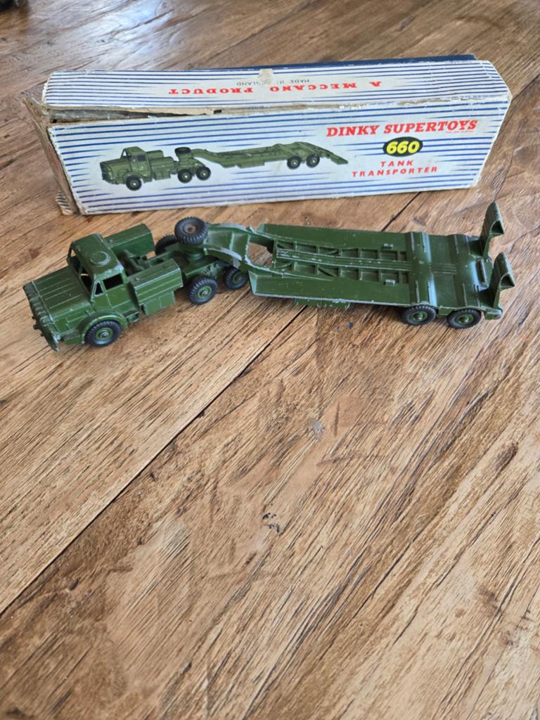 Dinky Toys 660 Tank Transporter, Ophalen of Verzenden