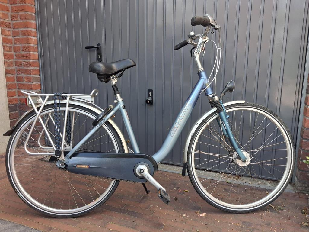Giant Tour alu damesfiets 8 speed maat 45, Minder dan 47 cm, Ophalen, Gebruikt, Giant