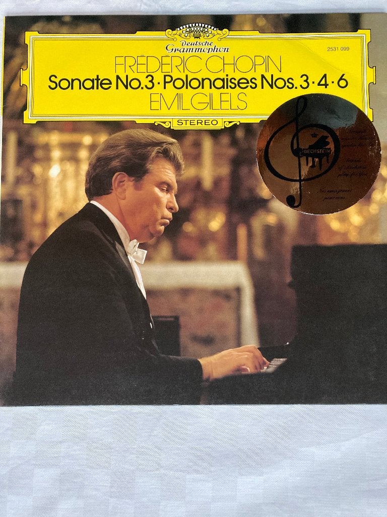 LP Frederic Chopin Emil Giles Sonate.3 Polonaise 3.4.6. 2531, LP, Kamermuziek, Chopin, Ophalen of Verzenden