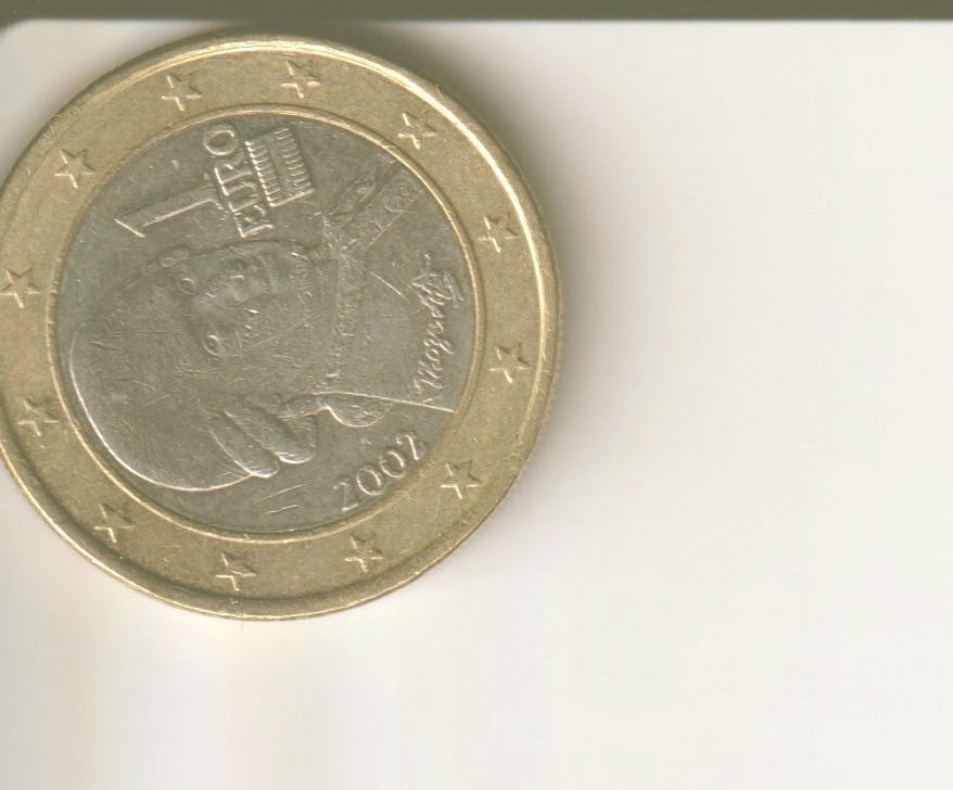 1 euro 2002 oostenrijk, Postzegels en Munten, Munten | Europa | Euromunten, Verzenden, Oostenrijk, 2 euro