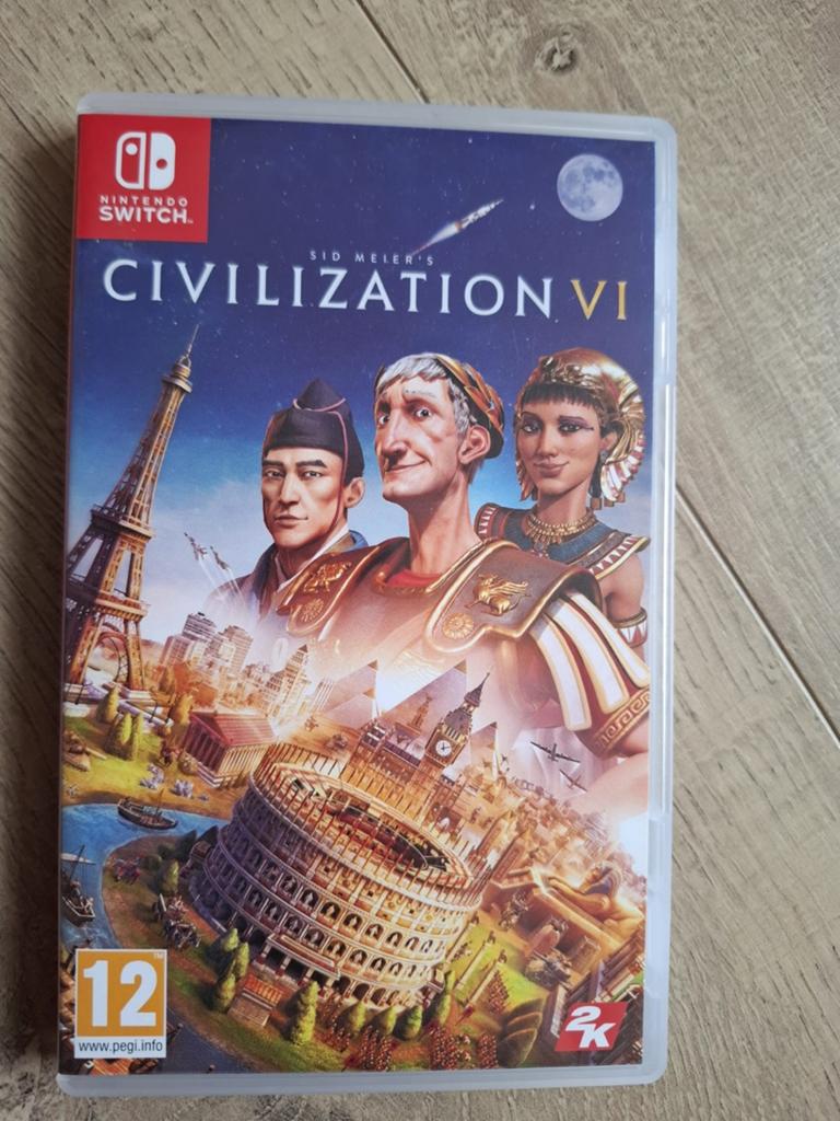 Sid Meier's Civilization VI - Nintendo Switch, Ophalen of Verzenden, Zo goed als nieuw, Met games