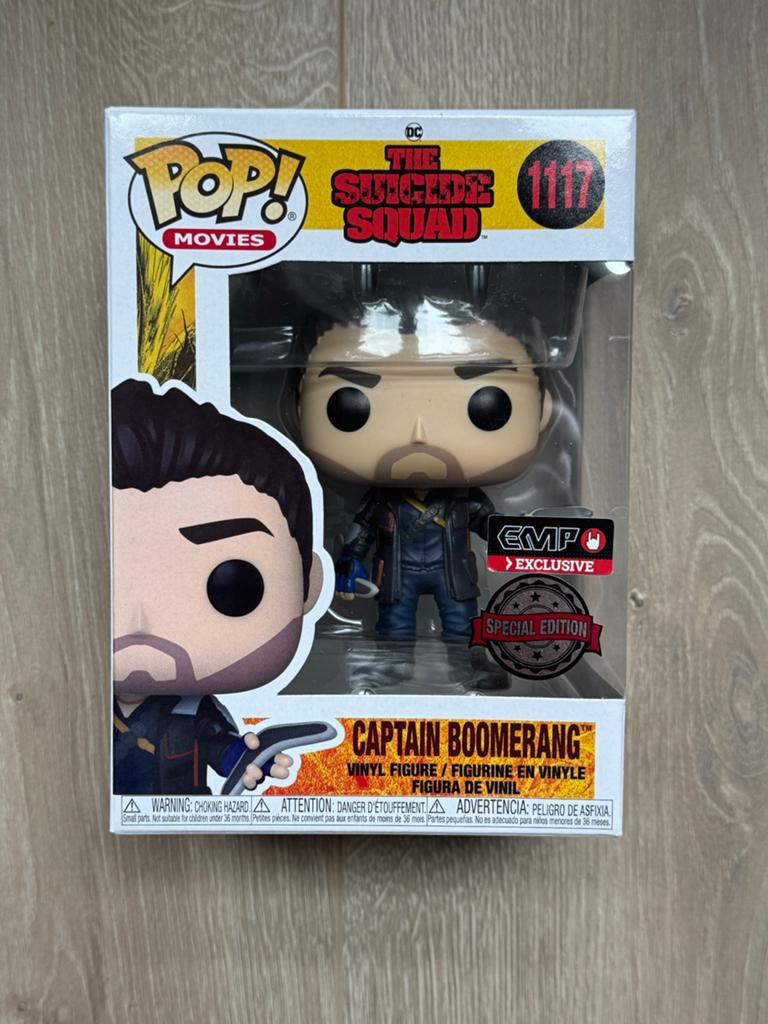 Funko Pop! Movies: The Suicide Squad - Captain Boomerang, Ophalen of Verzenden, Zo goed als nieuw