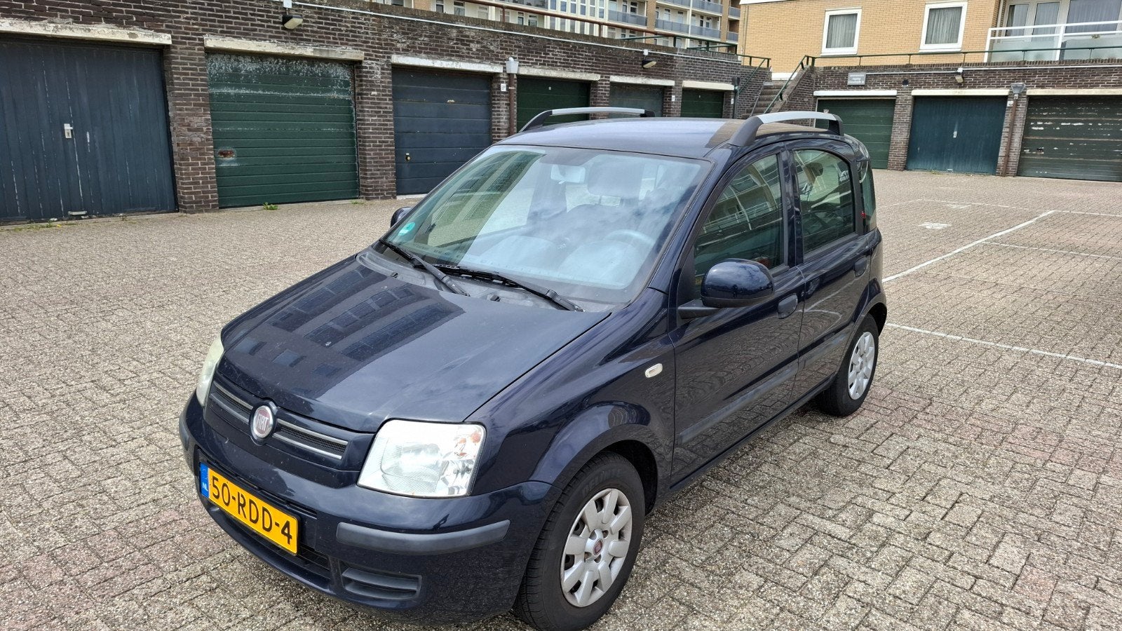 Fiat Panda 1.2 2011 CITY Blauw Airco, Stof, 1242 cc, Origineel Nederlands, Bedrijf