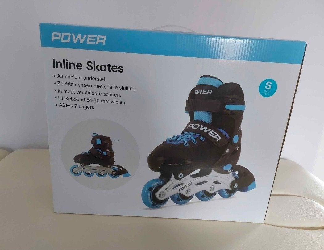 Power Inline Skates - Verstelbaar - Maat S (30-33), Ophalen, Nieuw, Overige typen, Overige merken