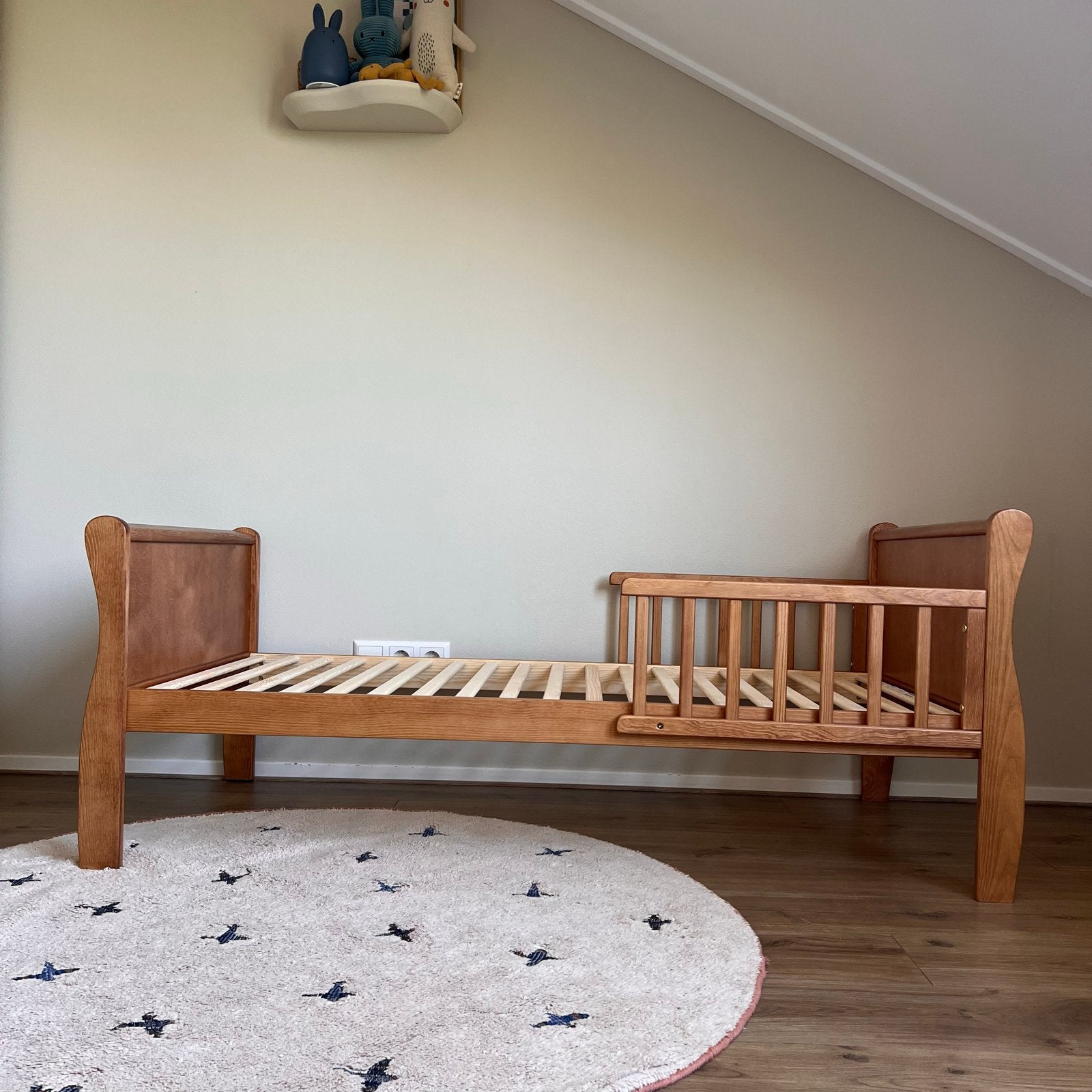 Nieuw Woodies Peuterbed Noble Vintage 70x140, Ophalen, Nieuw, 70 tot 85 cm, 140 tot 160 cm