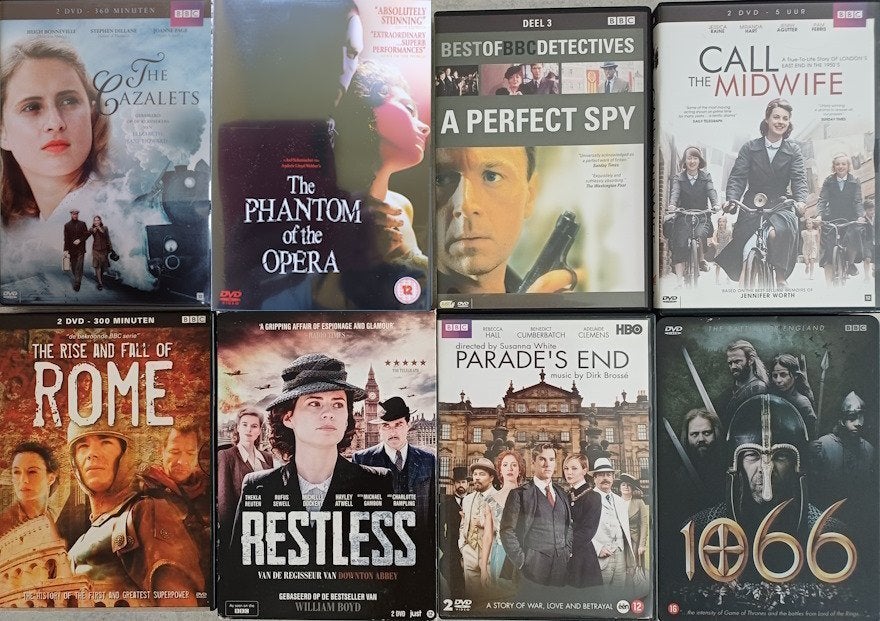 170+ DVD/BD:(on)bekende films,docu,BBC,Scandi,muziek,import+, Alle leeftijden, Ophalen of Verzenden, Gebruikt