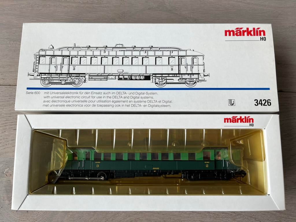 Marklin 3426 ho locomotief nieuwstaat, Wisselstroom, Locomotief, Verzenden, Nieuw