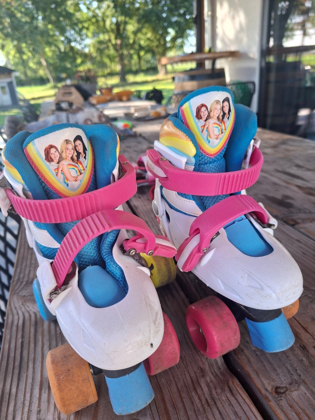 K3  rolschaatsen maat 27/30 verstelbaar, Ophalen of Verzenden, Verstelbaar, Gebruikt, Kinderen